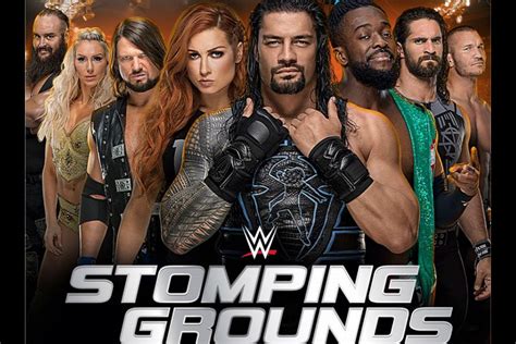 WWE: Stomping Grounds 2019 .